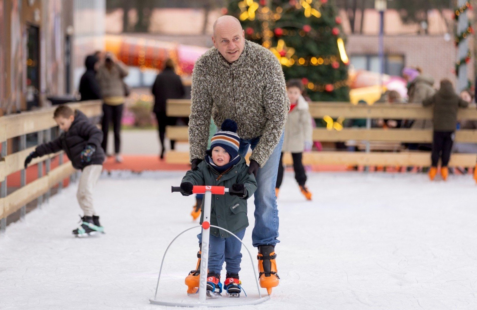 schaatsen | winterwonderland | familie